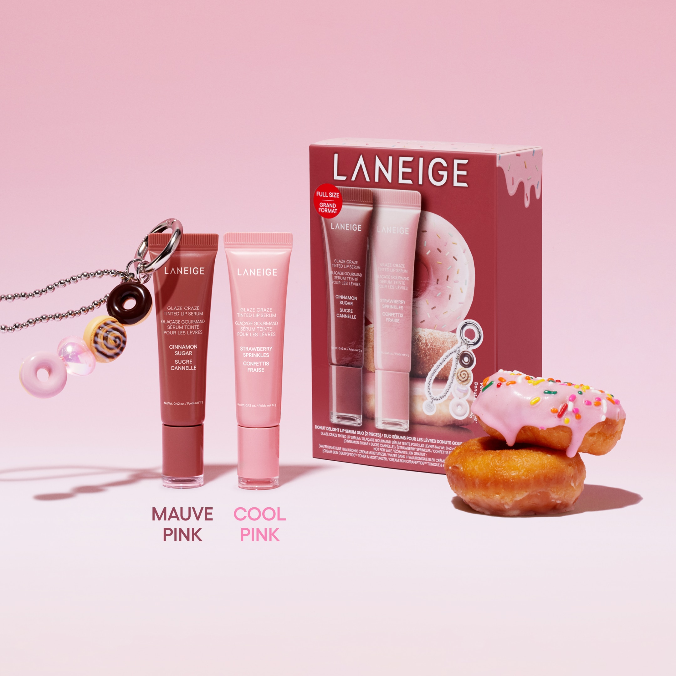 DONUT DELIGHT LIP SERUM DUO (SET PARA HIDRATACI&Oacute;N DE LABIOS)